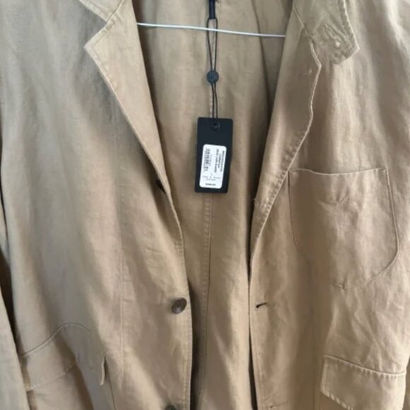 Rag and Bone Linen Men's Blazer - Picture 3 of 3